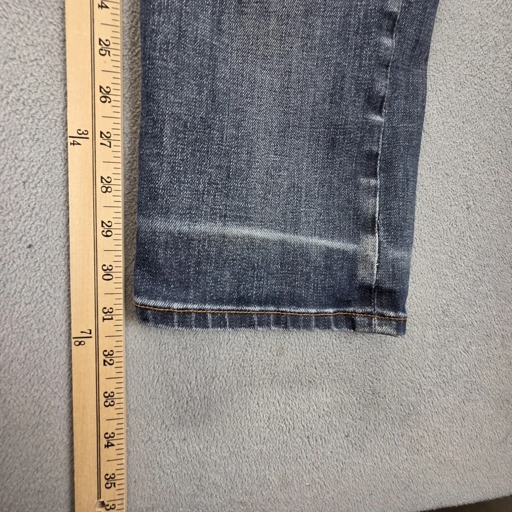 Vintage Levis 504 Jeans Mens 33x32 Blue‎ Straight Engineered Honeycomb Zip Fly